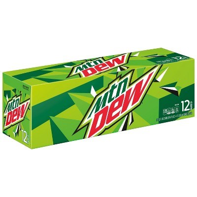 Mountain Dew 12 Pack / 12oz cans