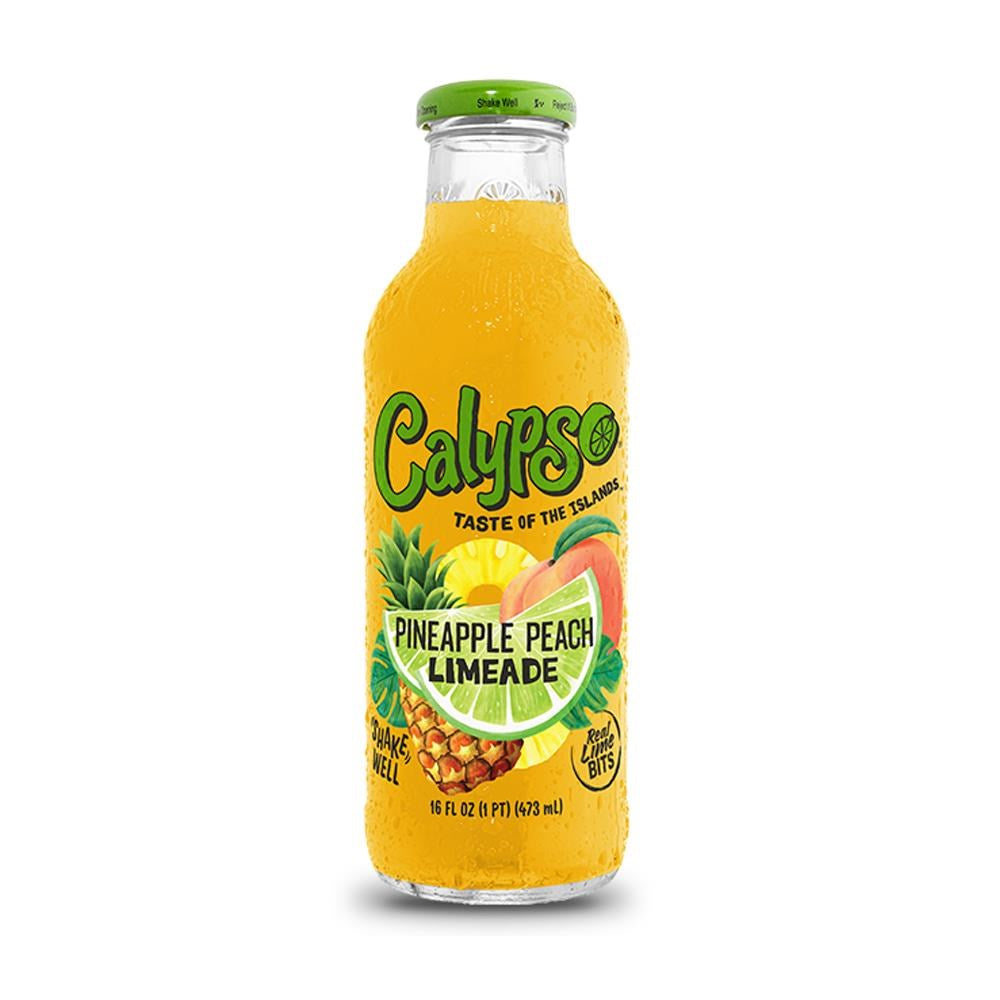Calypso Pineapple Peach Limeade 16oz