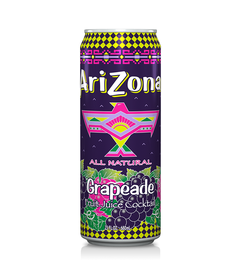 Arizona Grapeade Fruit Juice Cocktail 22oz