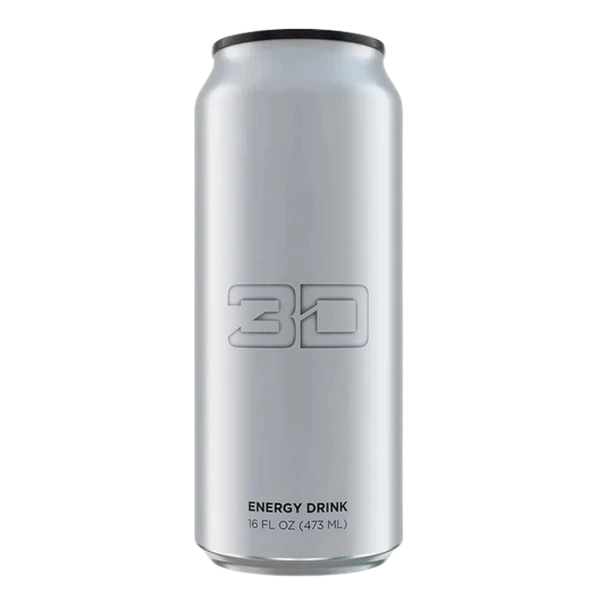 3D Energy Drink Chrome 16oz