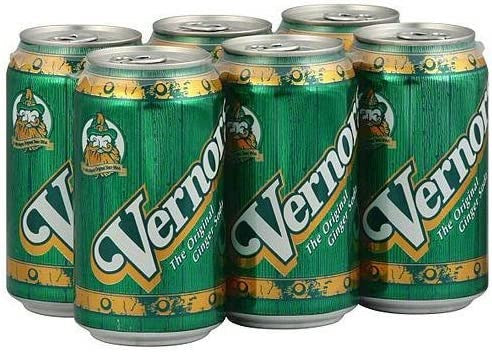 Vernor's Ginger Ale 6 Pack / 12oz cans