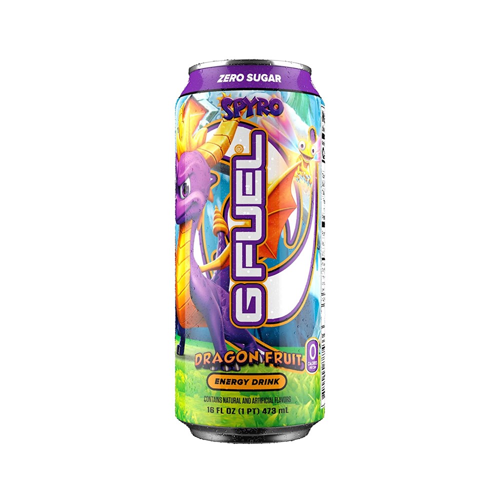 G FUEL Spyro Dragon Fruit Energy Drink 16oz
