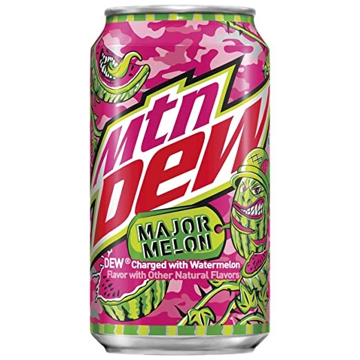 Mountain Dew Major Melon Can 12oz