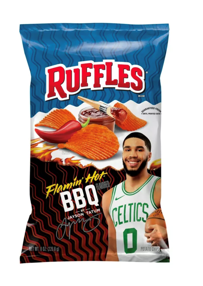 Ruffles Flamin' Hot BBQ 8oz (BEST BY:12AUG25) – USAFoods
