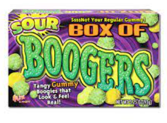Flix Candy Sour Boogers Box 3oz