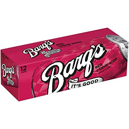Barq's Red Creme Soda 12 Pack / 12oz cans