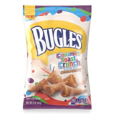 Bugles Cinnamon Toast Crunch Corn Snacks 3oz
