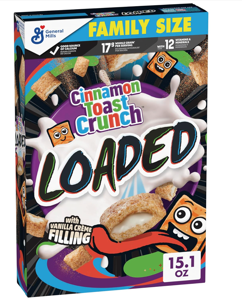 Cinnamon Toast Crunch Loaded Cereal 15.1oz