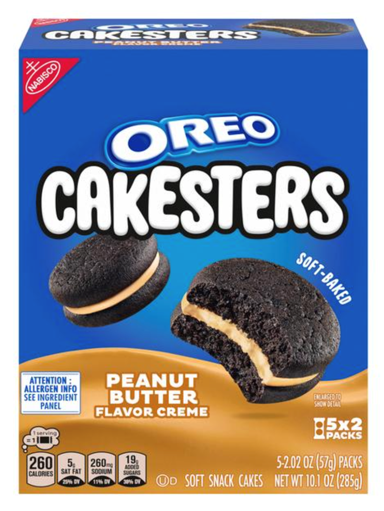 Oreo Peanut Butter Cakesters 10.1oz (BEST BY: SEP 2024)
