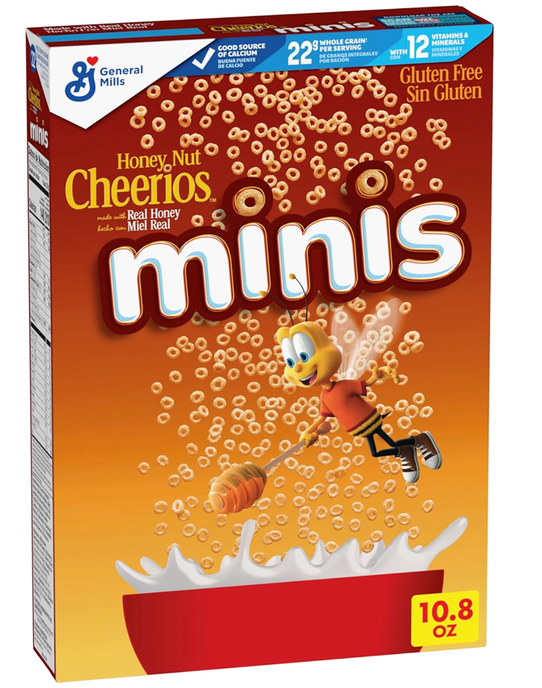 Honey Nut Cheerios Minis Cereal 10.8oz