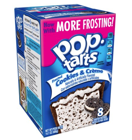 Pop Tarts Frosted Cookies & Cream 8 Pack