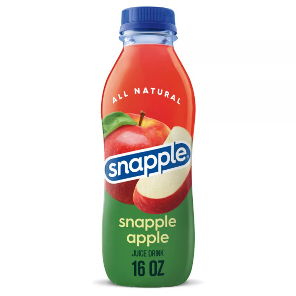 Snapple Apple Plastic Bottle 16oz