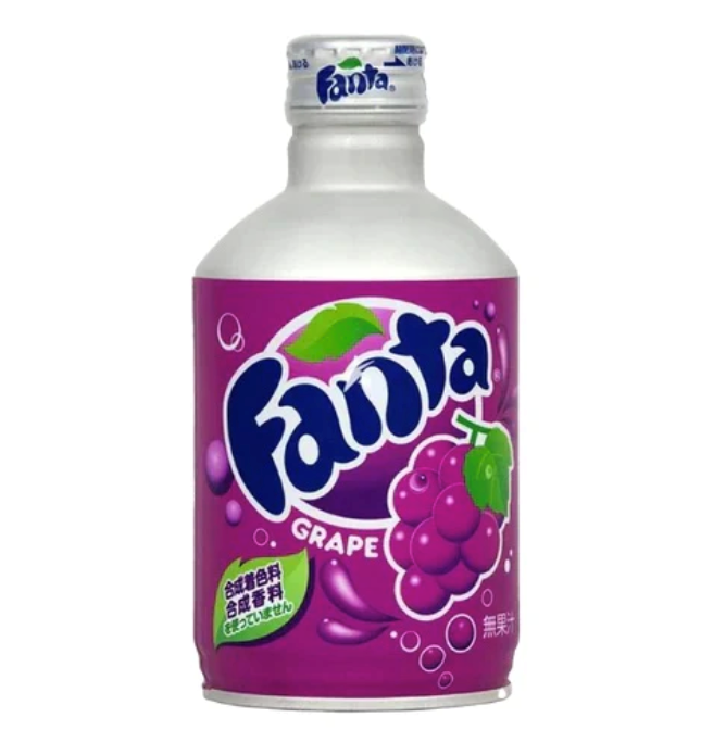 Japanese Grape Fanta 10oz