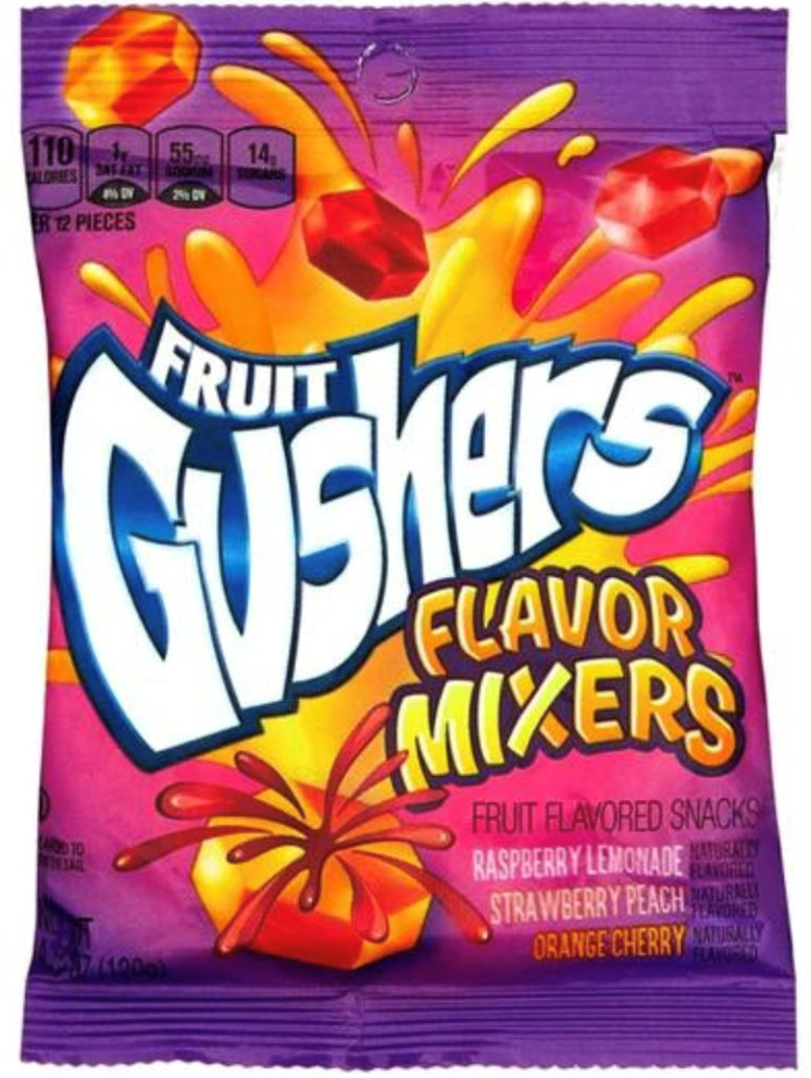 Fruit Gushers Flavor Mixers 4.25oz