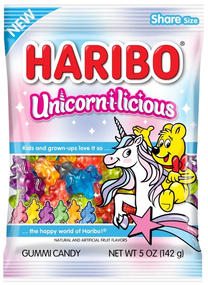 Haribo Unicorn-i-licious Gummi Candy 5oz