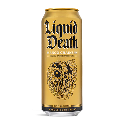 Liquid Death Mango Chainsaw 16.9oz