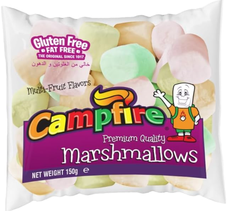 Campfire Multi Fruit Flavors Marshmallows 150g (BEST BY: JULY 2025)