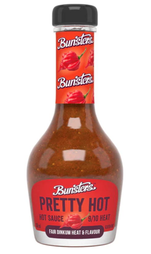 Bunsters Pretty Hot Hot Sauce 5oz (BEST BY: SEP 25)