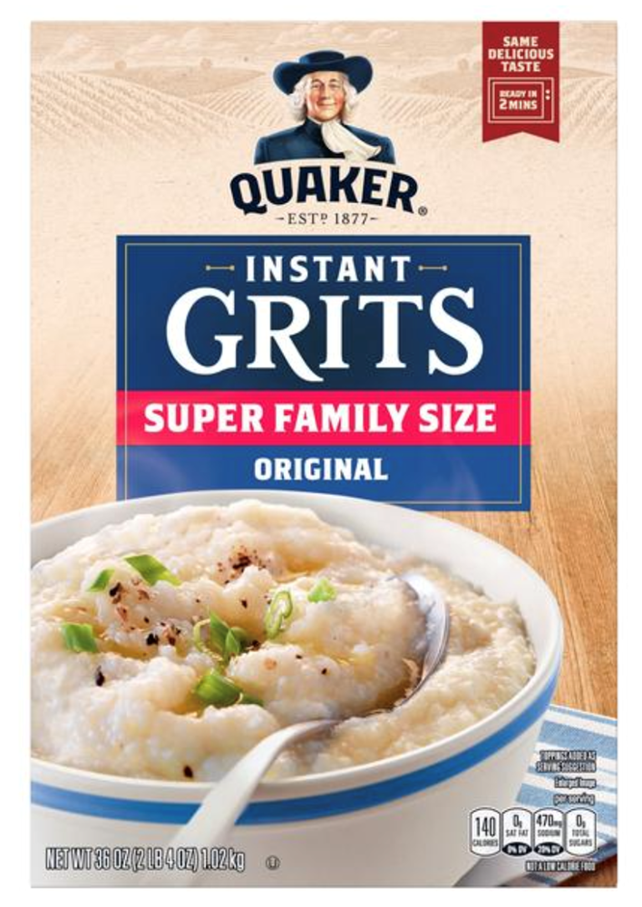 Quaker Instant Grits Family Size 36oz