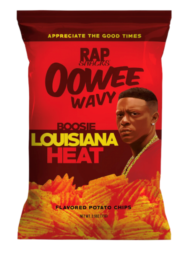 Rap Snacks Boosie Louisiana Heat 2.5oz (BEST BUY DATE: MARCH 24TH 2025)