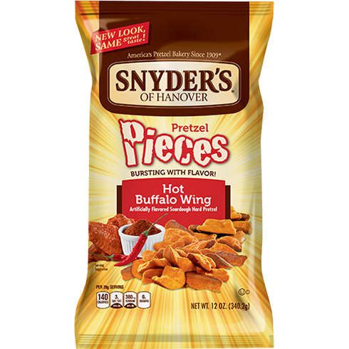 Snyder's Pretzel Pieces Hot Buffalo Wing 11.25oz