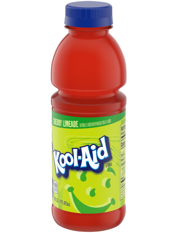 Kool Aid Cherry Limeade Drink 16oz