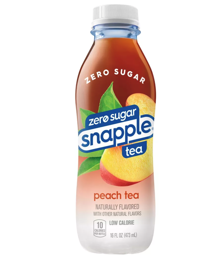 Snapple Zero Sugar Peach Tea 16oz