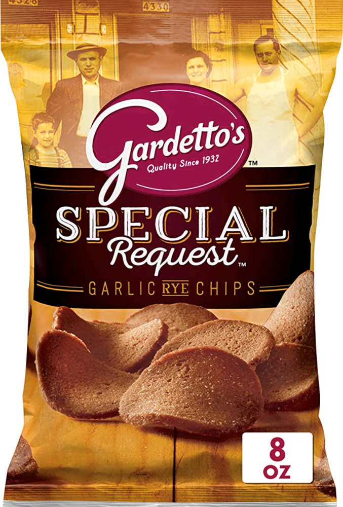 Gardetto Special Request Garlic Rye Chips 8oz