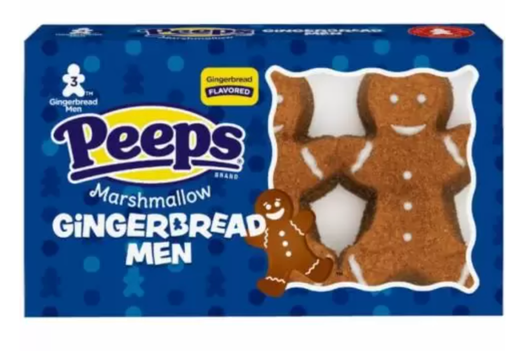 Peeps Christmas Gingerbread Marshmallows 3ct