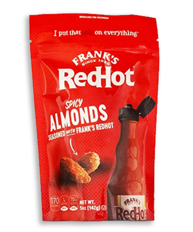 Frank's Hot Sauce Almonds 5oz