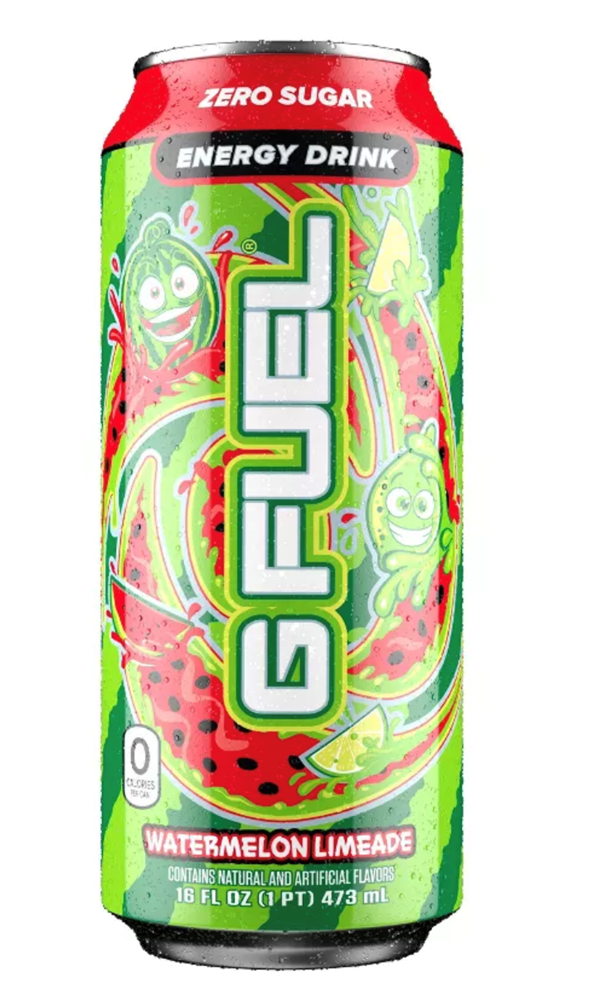 G FUEL Watermelon Limeade Energy Drink 16oz