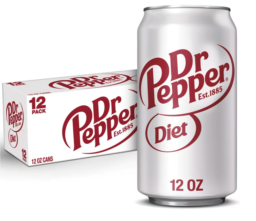 Dr Pepper Diet 12 Pack / 12oz cans