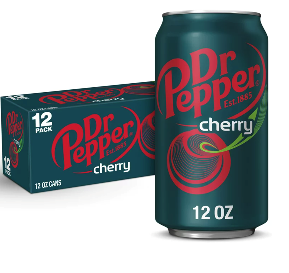 Dr Pepper Cherry 12 Pack / 12oz cans
