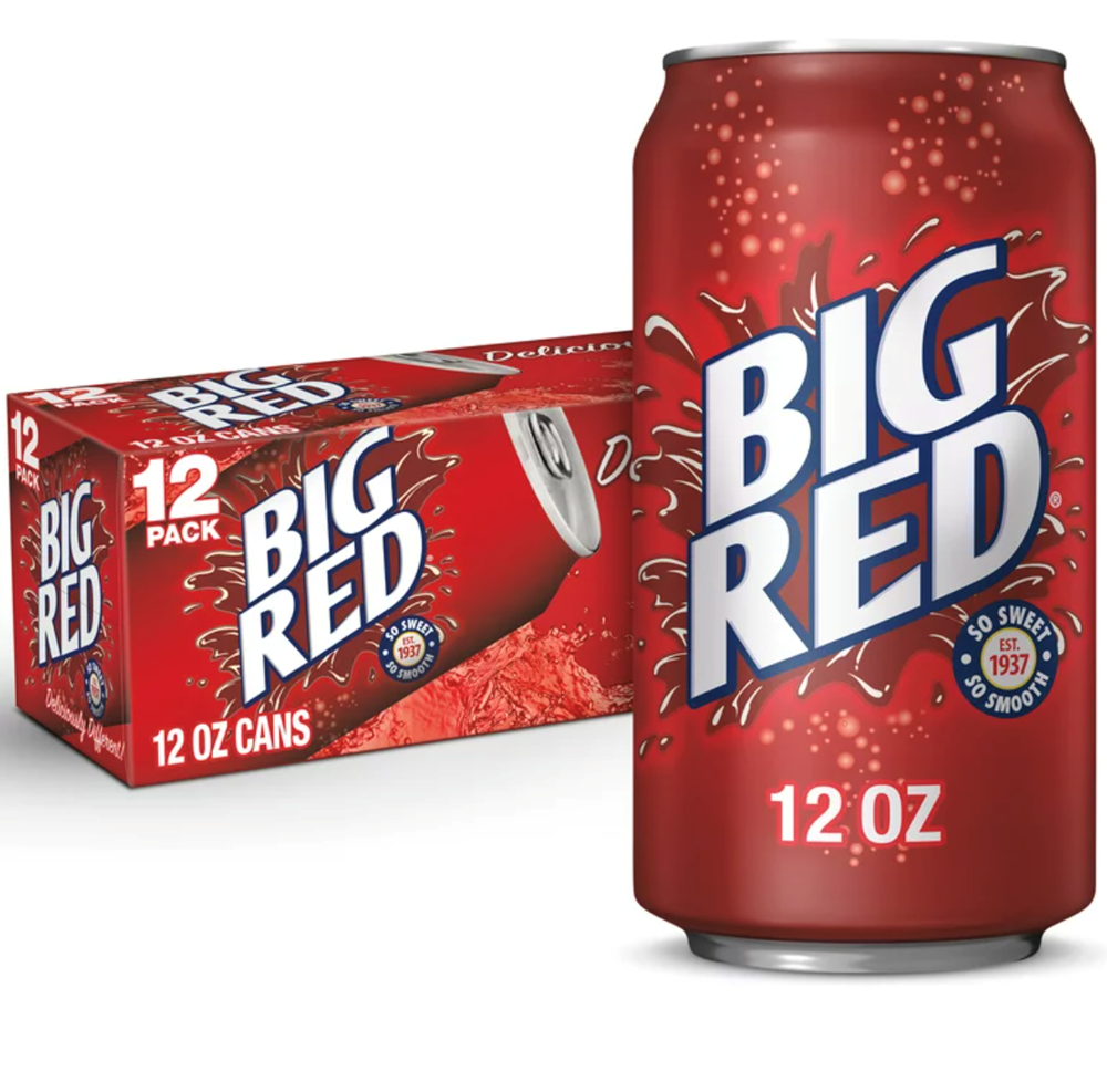 Big Red Soda 12 Pack / 12oz cans