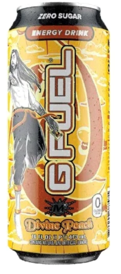 G FUEL Divine Peach Energy Drink 16oz