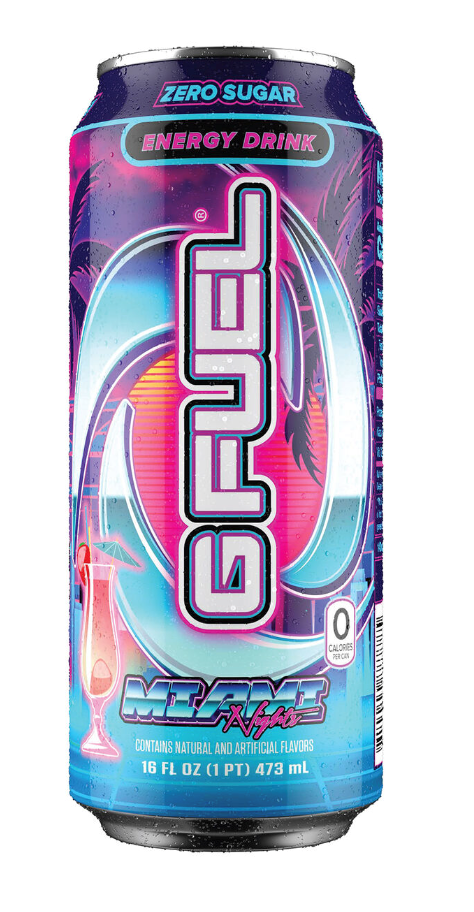 G FUEL Miami Nights Energy Drink 16oz