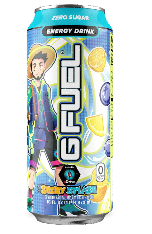 G FUEL Shiny Splash Energy Drink 16oz