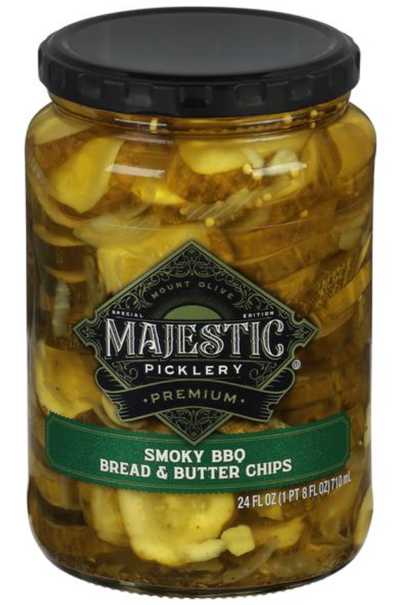 Majestic smokey BBQ B&B Pickle Chip 24oz (BEST BY: SEP 2025)