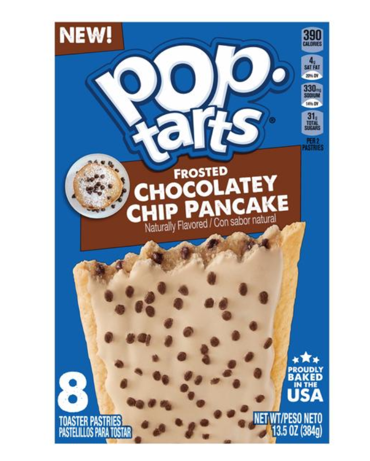Pop Tarts Frosted Chocolate Chip Pancake 8CT 13.5oz