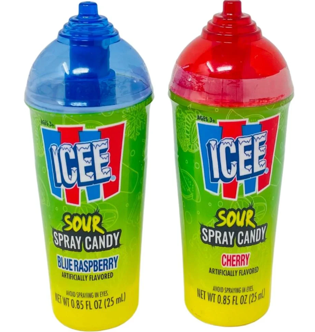 Icee Sour Spray Candy Assorted 0.85oz