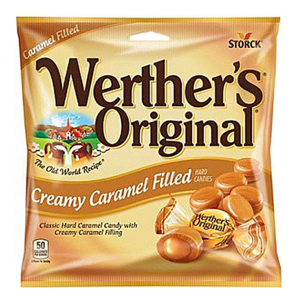 Werther's Original Creamy Caramel Filled Hard Candies 2.65oz