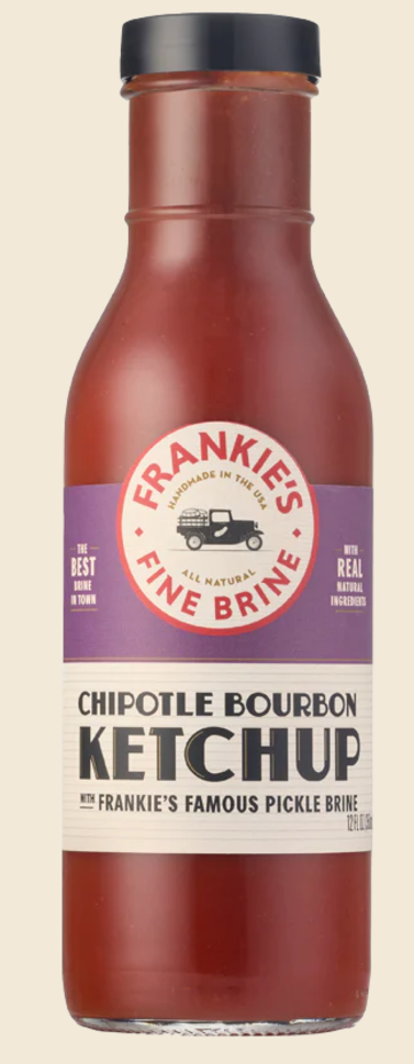 Frankie's Fine Brine Chipotle Bourbon Ketchup 12oz