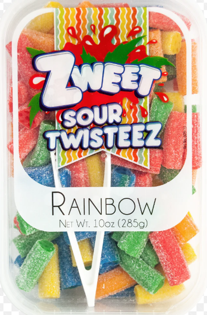 Zweet Sour Twisteez Rainbow 10oz