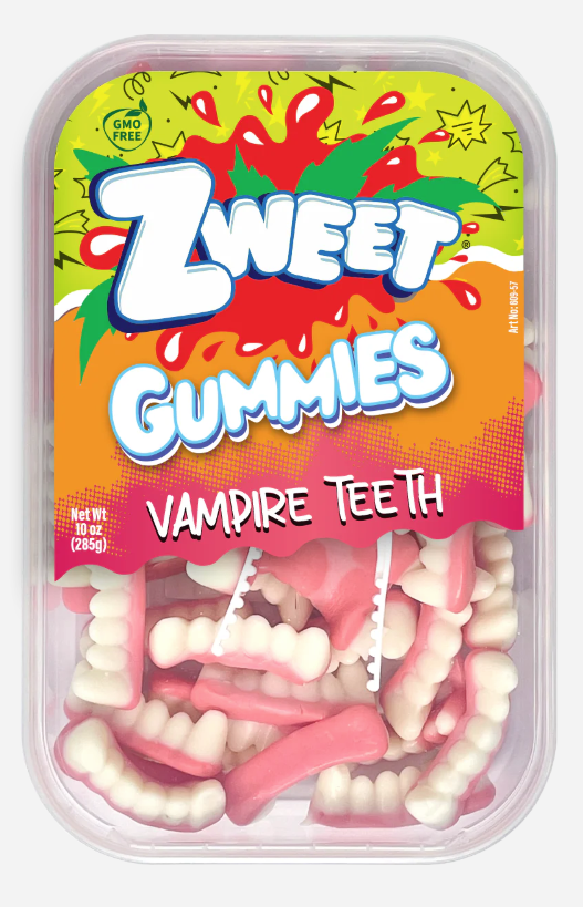Zweet Gummies Vampire Teeth 10oz