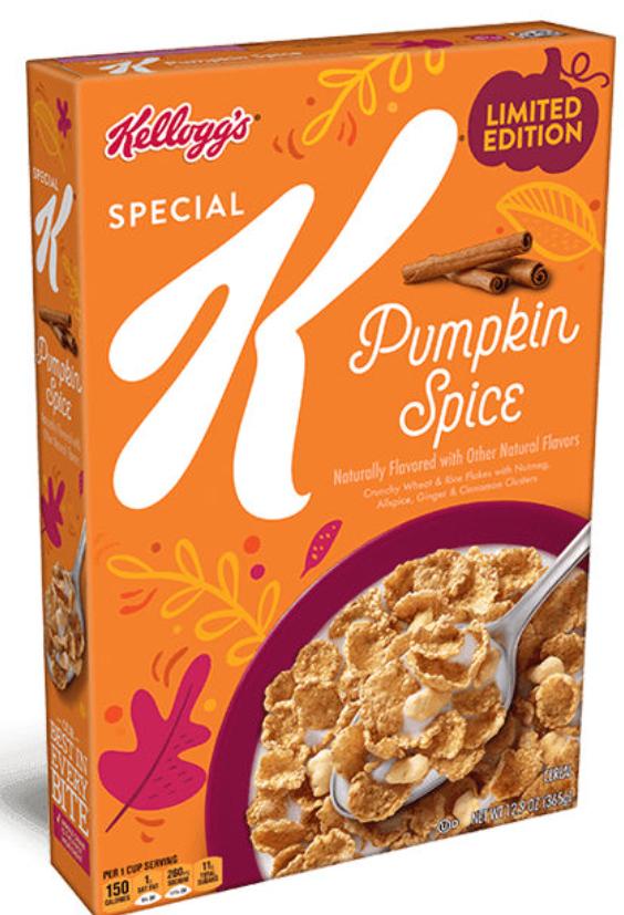 Kellogg's Special K Pumpkin Spice Cereal 12.6oz