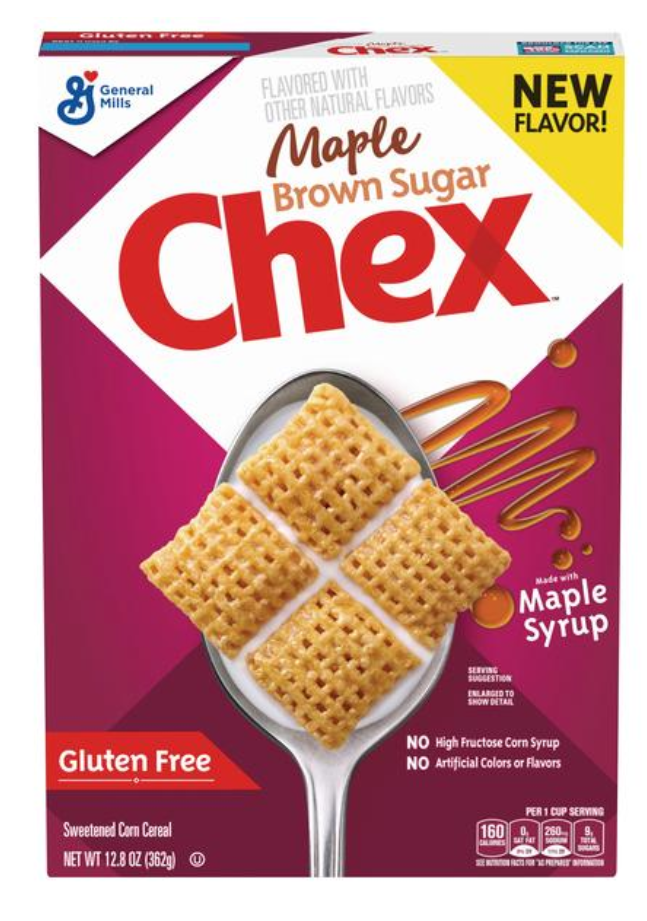 General Mills Chex Maple Brown Sugar Cereal 12.8oz