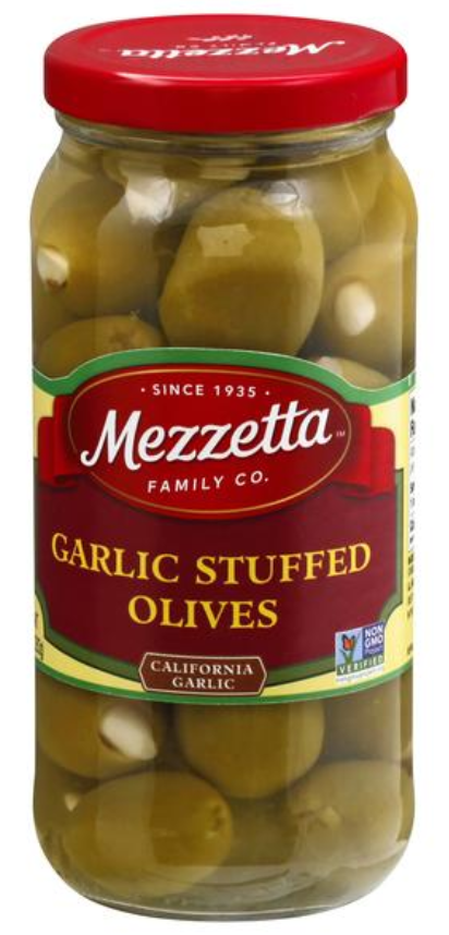 Mezzetta Stuffed Garlic Olives 16oz