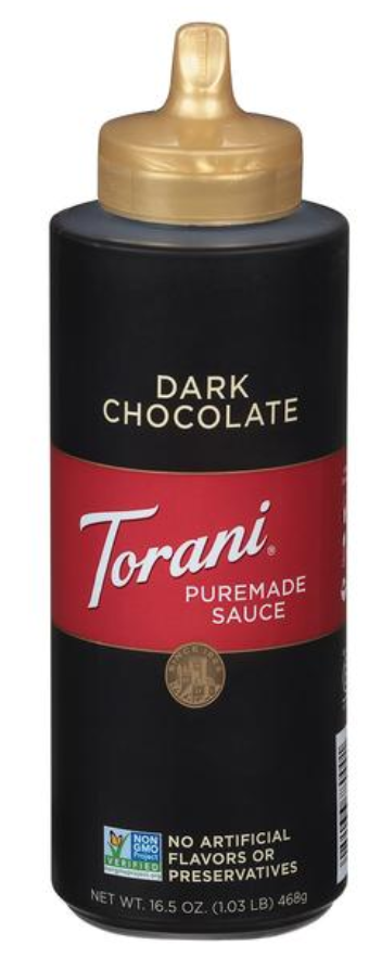 Torani Dark Chocolate Sauce 16.5oz