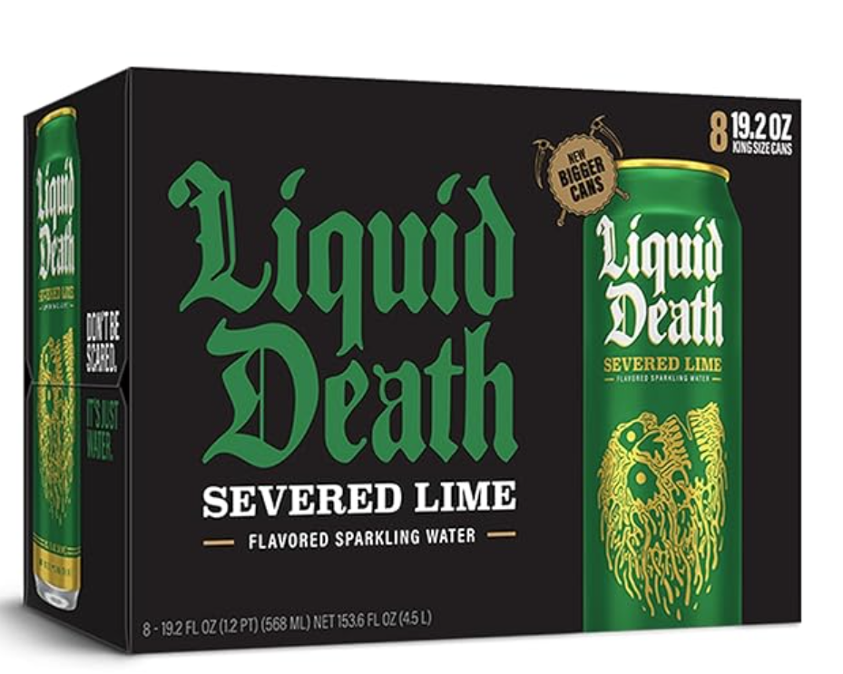 Liquid Death Severed Lime 8 Pack / 19.2oz