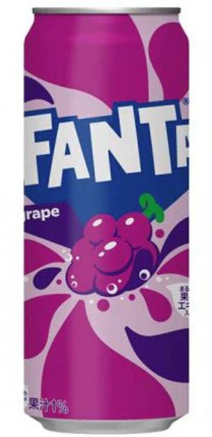 Japanese Fanta Grape Soda 16oz